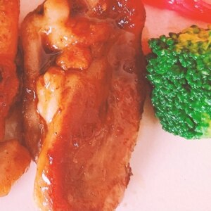 鶏とブロッコリーの蒸し料理